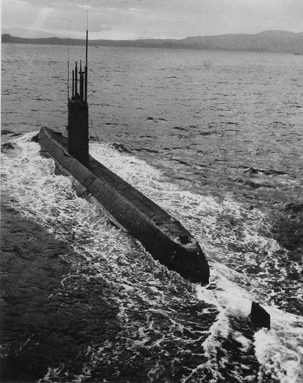 原子力潜水艦シードラゴン号（昭39.11）